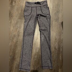 Lululemon Skinny Will Pant – Heathered Black Grape – Size 10-New Without Tags
